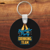 Porte-clés Équipe de boisson d'enterrement de vie de garçon M (Recto)
