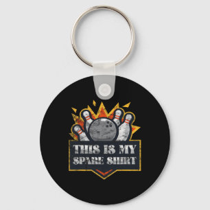 Porte-clés Équipe de bowling Funny Bowler League correspondan