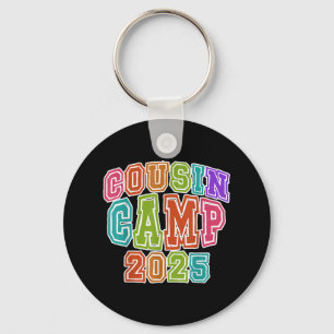 Porte-clés Équipe de camping Cousin 2025 Pause printemps Voya