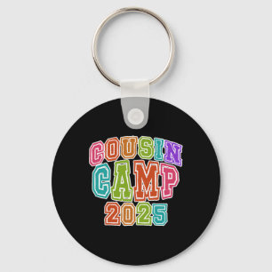 Porte-clés Équipe de camping des cousins 2025 Printemps Break