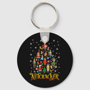 Porte-clés Équipe de casse-noisettes de Noël vintage appariés
