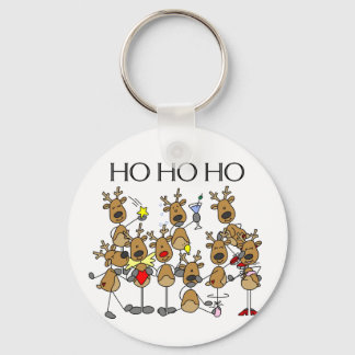 Porte-clés Équipe de Chemises et Cadeaux Reindeer