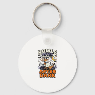 Porte-clés Équipe de chien de Halloween Boo (5)