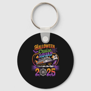 Porte-clés Équipe de croisière Halloween 2025 Équipage de cro
