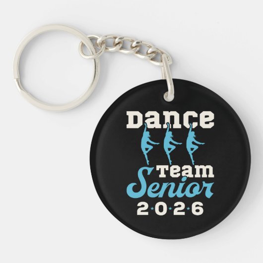 Porte-clés Équipe de danse classe supérieure de 2026 (Devant)