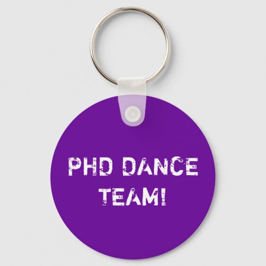 PORTE-CLÉS ÉQUIPE DE DANSE PHD ! (Recto)