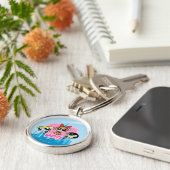 Porte-clés Équipe de filles Powerpuff stupéfiant (Côté)