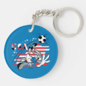 Porte-clés Équipe de foot USA Graphique de BUGS BUNNY™ (Dos)