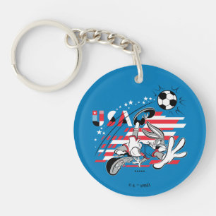 Porte-clés Équipe de foot USA Graphique de BUGS BUNNY™