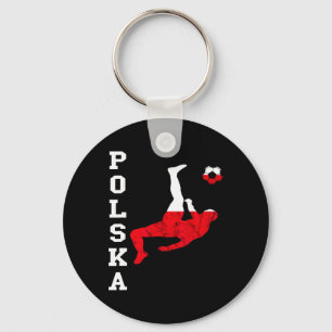 Porte-clés Équipe de football de Polska Fierté polonaise Raci