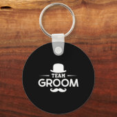 Porte-clés Équipe de garçons d'honneur du marié Fête Équipe d (Recto)