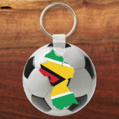 Porte-clés Équipe de Guyana (Recto)