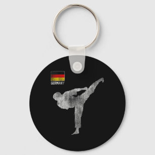 Porte-clés Équipe de karaté arts martiaux Mma kick Allemagne