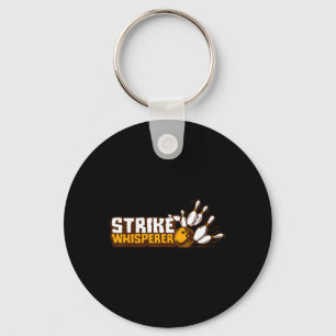 Porte-clés Équipe de la Ligue de Bowler Funny de Whisperer