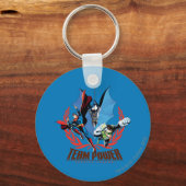 Porte-clés Équipe de la Ligue de Justice (Recto)