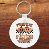 Porte-clés Équipe de la section Groovy Pumpkin Patch pour Tha (Recto)