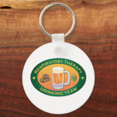 Porte-clés Équipe de la thérapie respiratoire (Recto)