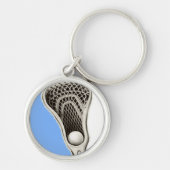 Porte-clés Équipe de Lacrosse (Devant)