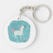 Porte-clés Équipe de licorne magique (Dos)