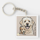 Porte-clés "Équipe de lutte" (Devant)