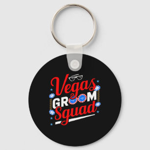 Porte-clés Équipe de marié à Vegas Enterrement de vie de garç