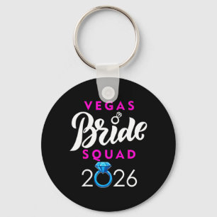Porte-clés Équipe de mariée à Vegas 2026 Mariée à Vegas