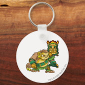 Porte-clés Équipe de Mystery Island Capitaine 1 (Recto)