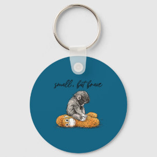 Porte-clés Équipe de poing bébé singe poing singe mème