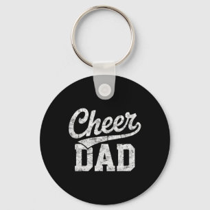 Porte-clés Équipe de pom-pom girls Papa fan fille F