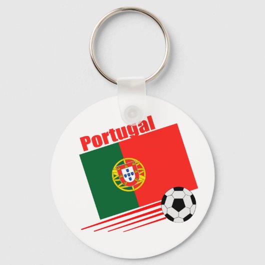 Porte-clés Équipe de Portugal de football (Recto)