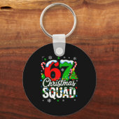 Porte-clés Équipe de professeur de la 67 Squad Noël drôle de (Recto)