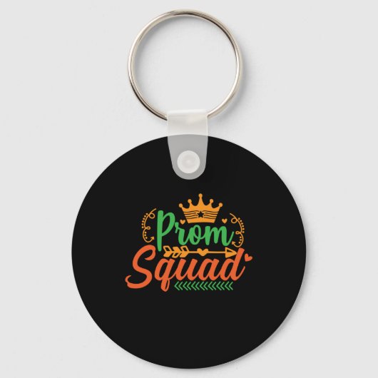 Porte-clés Équipe de promo d'art enseignant (Recto)