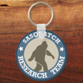Porte-clés Équipe de recherche Sasquatch (Recto)