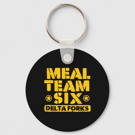 Porte-clés Équipe de repas Six Delta Fourches (Recto)