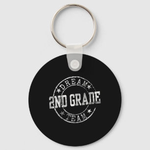 Porte-clés Équipe de rêve de deuxième année Premier jour de t
