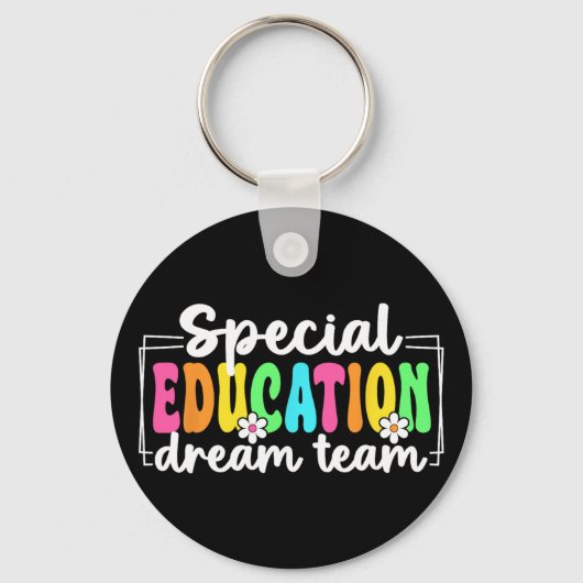 Porte-clés Équipe de rêve de l'éducation spécialisée Ck à l'é (Recto)