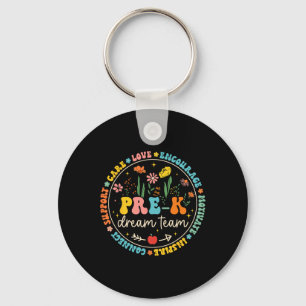 Porte-clés Équipe de rêve de pré-maternelle Byck à l'école Pr