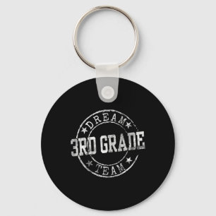 Porte-clés Équipe de rêve de troisième année Premier jour d'e