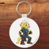 Porte-clés Équipe de Roo Island Capitaine 2 (Recto)