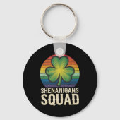 Porte-clés Équipe de Shenanigans Saint-Patrick Groupe (Recto)