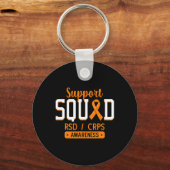 Porte-clés Équipe De Soutien Rsdcrps Complexe Syndro régional (Recto)