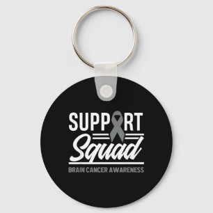 Porte-clés Équipe de soutien Tumeur cérébrale Soutien Cancer