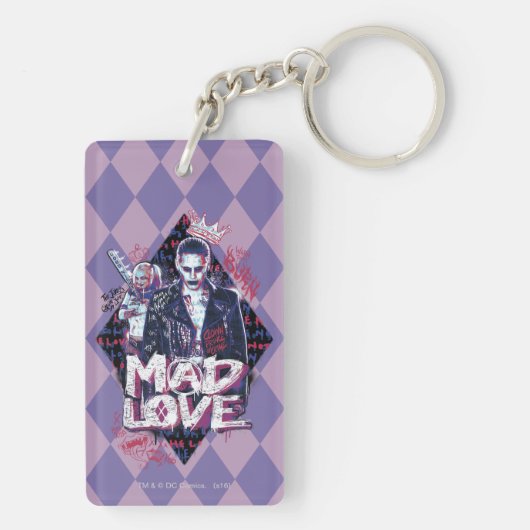 Porte-clés Équipe de suicide | Mad Love (Dos)