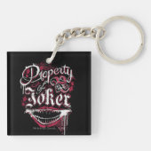 Porte-clés Équipe de suicide | Propriété de Joker (Dos)