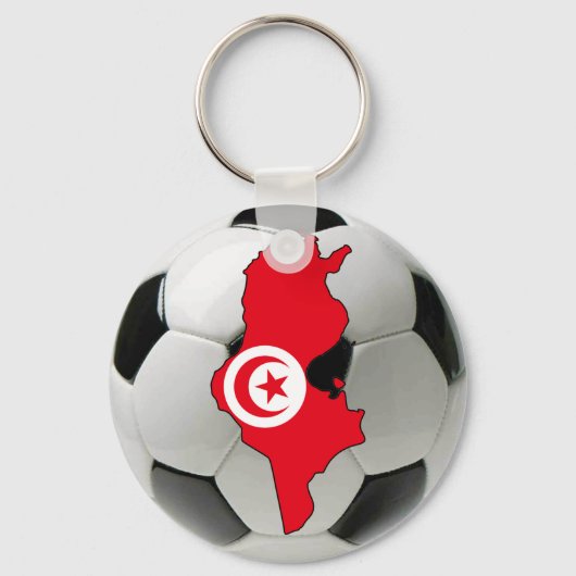 Porte-clés Équipe de Tunisie (Recto)