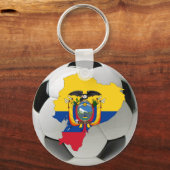 Porte-clés Équipe d'Équateur (Recto)