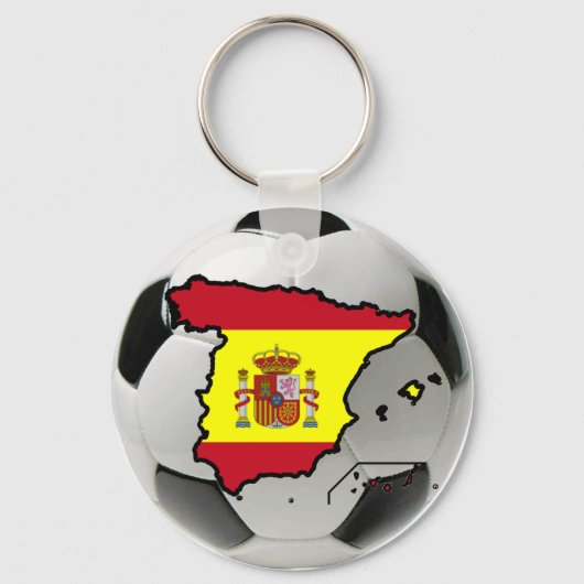Porte-clés Équipe d'Espagne (Recto)