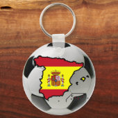 Porte-clés Équipe d'Espagne (Recto)