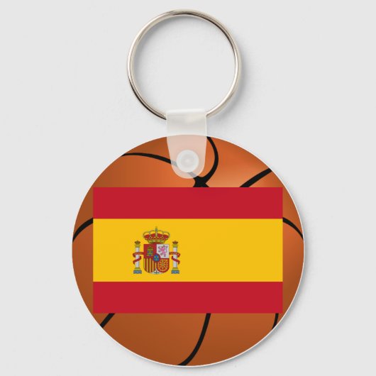 Porte-clés Équipe d'Espagne de basket-ball (Recto)