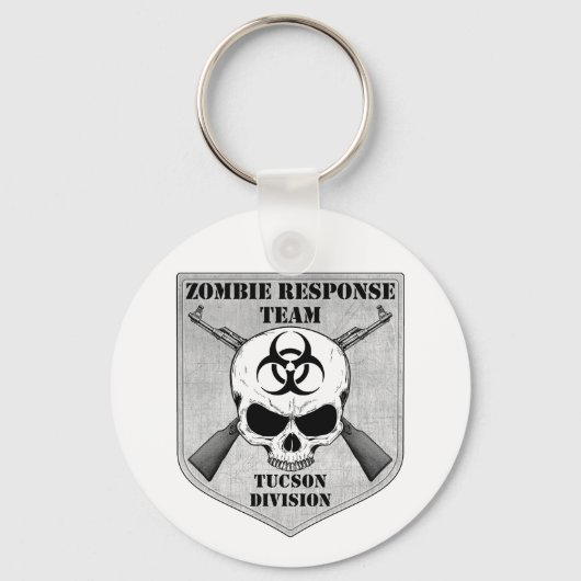 Porte-clés Équipe d'intervention de Zombie : Division Tucson (Recto)